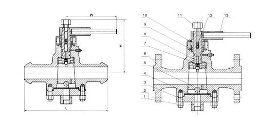 美標(biāo)壓力平衡式倒裝油密封旋塞閥