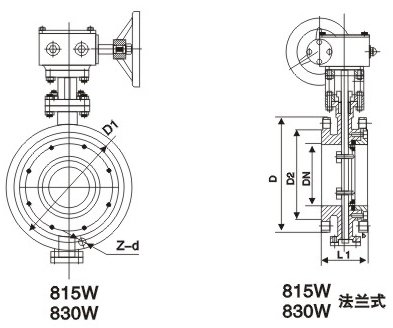 D343H-美標(biāo)法蘭式蝶閥
